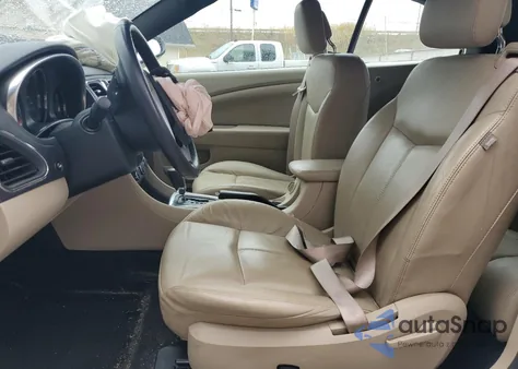 2012 Chrysler 200 Limited из США, поврежденный, VIN 1C3BCBFG3CN205680